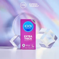 EXS Préservatifs épais Extra Thick 53mm x12